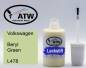 Preview: Volkswagen, Beryl Green, L478: 20ml Lackstift, von ATW Autoteile West.